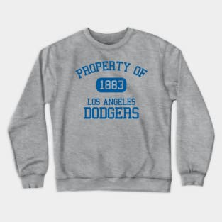Property of Los Angeles Dodgers Crewneck Sweatshirt